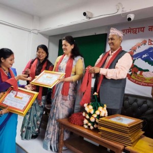 रामेछाप नगरपालिका आजबाट पूर्ण खोप सुनिश्चितता नगरपालिका घोषणा  ।