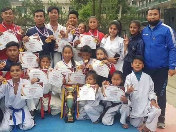 बागमती प्रदेश स्तरीय कराँते प्रतियोगीतामा प्रथम बन्न सफल रामेछाप 