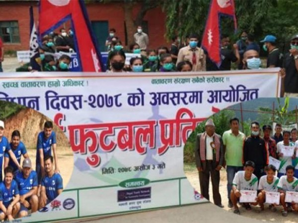 मैत्रिपुर्ण फुटबल खेलमा मन्थली नगर युवा सन्जाल प्रथम