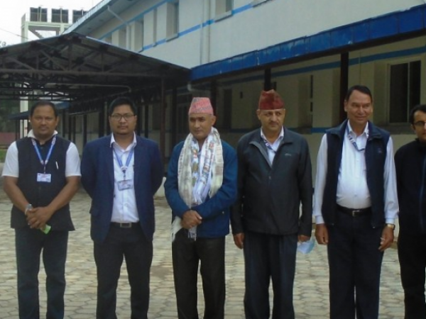 नयाँ भवनबाट सुरु भयो रामेछाप जिल्लाको जिल्ला अस्पताल