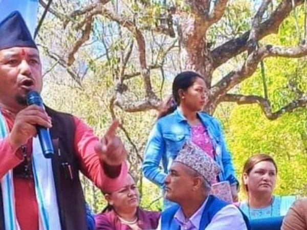 रामेछाप जिल्ला उप–सभापति लेख बहादुर कार्कीको दावी