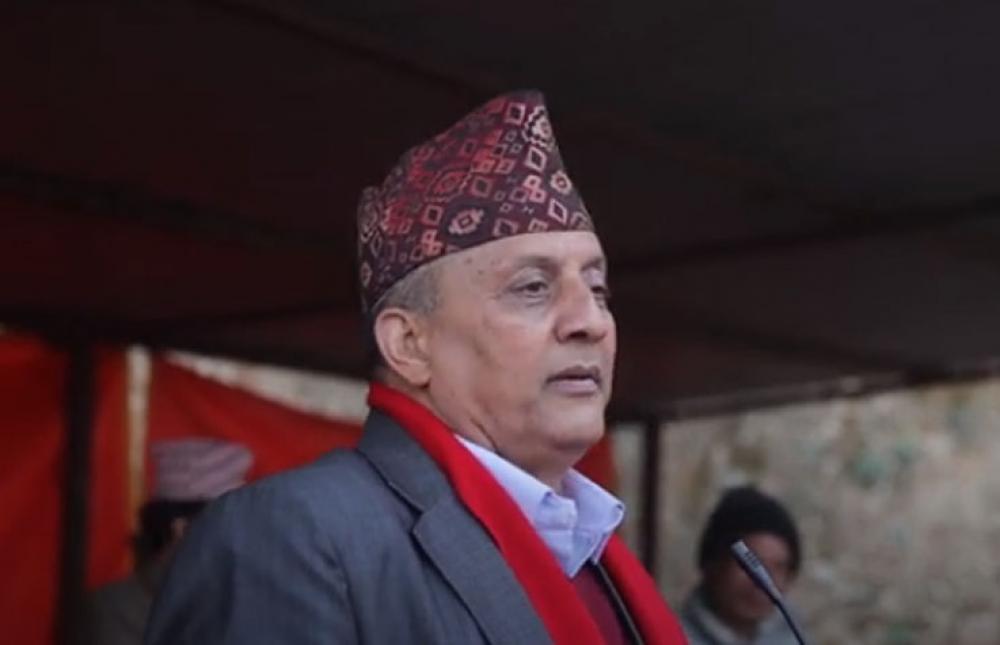 बहुबर्षिय ठेक्का मार्फत अगाडि बढेको सडकको कामलाई बजेटको अभाव हुन नदिनेः मन्त्री ढुंगेल 