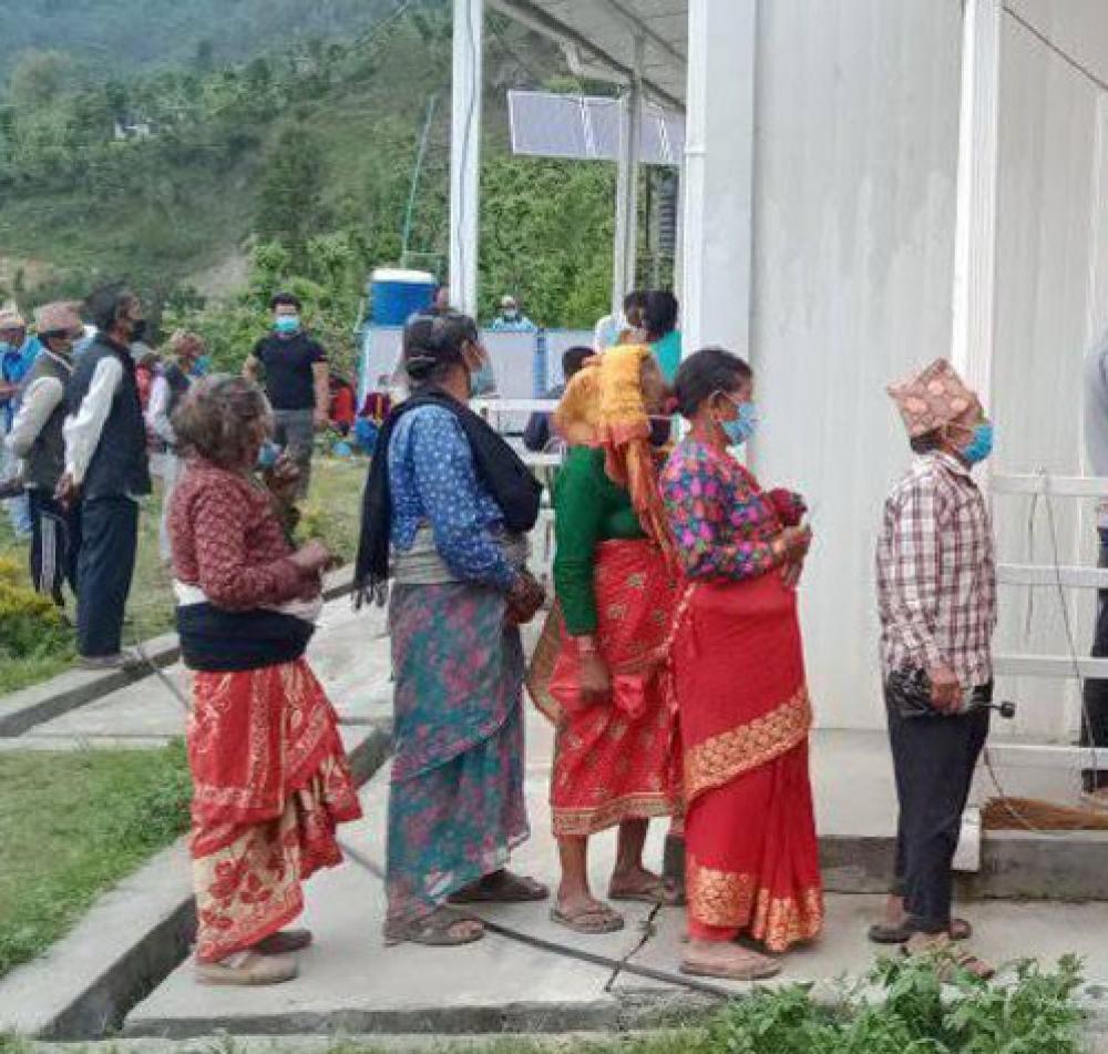 रामेछापको आठ वटै स्थानीय तहमा सञ्चालन गरिएको खोप अभियान सम्पन्न 