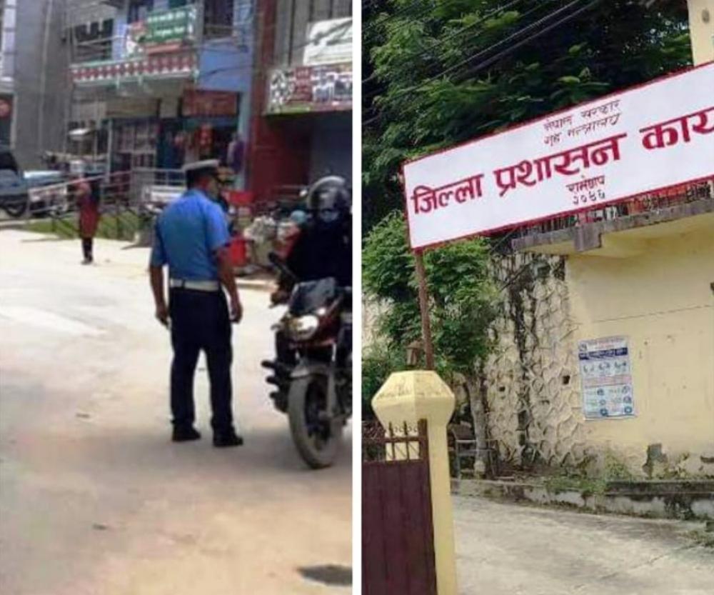 रामेछापमा एक हप्ता निषेधाज्ञा थप