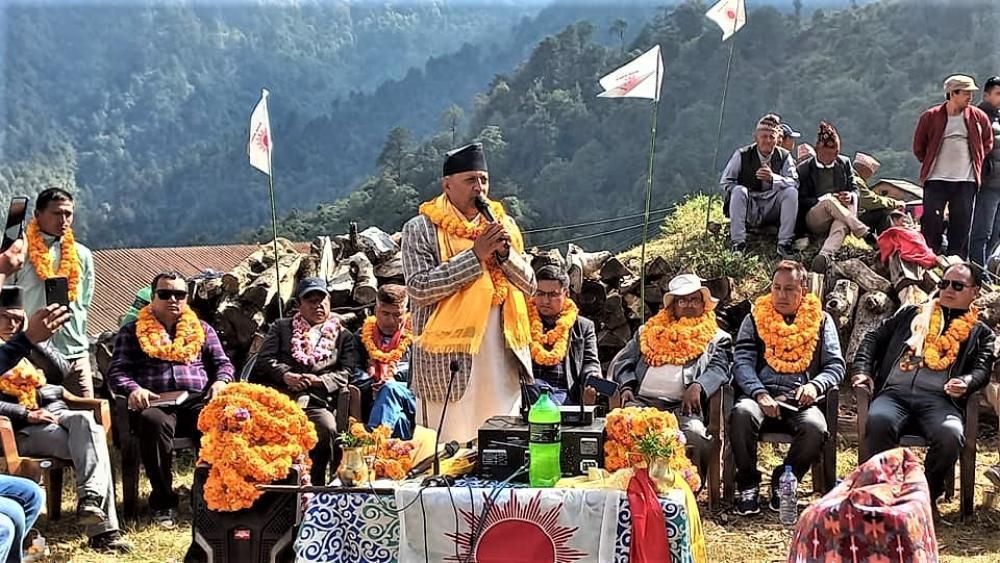  नेपालकै माटोमा सुख, शान्ति र समृद्धि खोज्नुर्पछ: ढुङ्गेल 